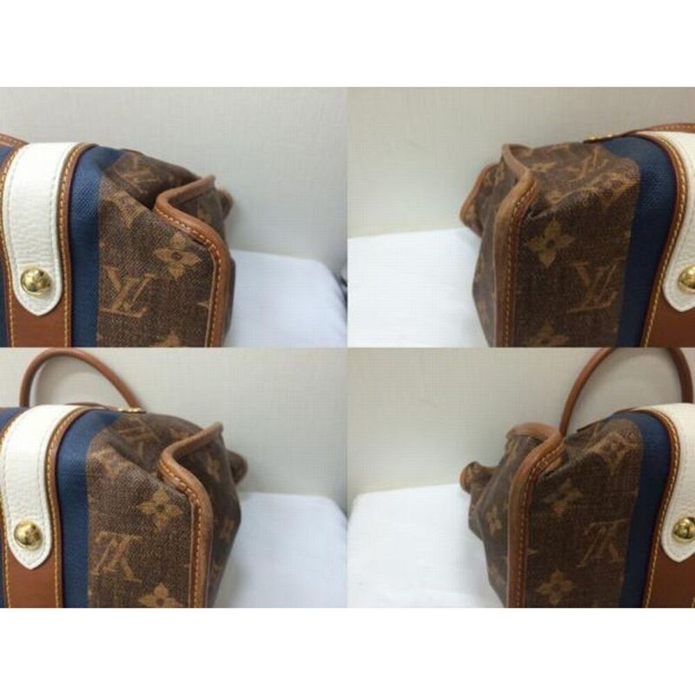 Louis Vuitton Monogram Tiss Marron Sac Laureille Tote Bag - Picture 5 of 5
